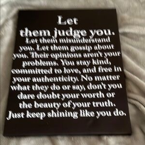 Inspirational Black and White Wall Art